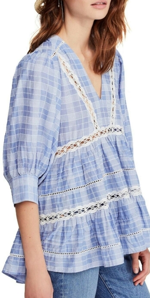 🔥SALE Free people time out lace tunic top - Picture 3 of 9